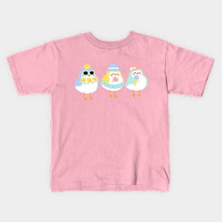 Target Birds Summer Cute Art Kids T-Shirt